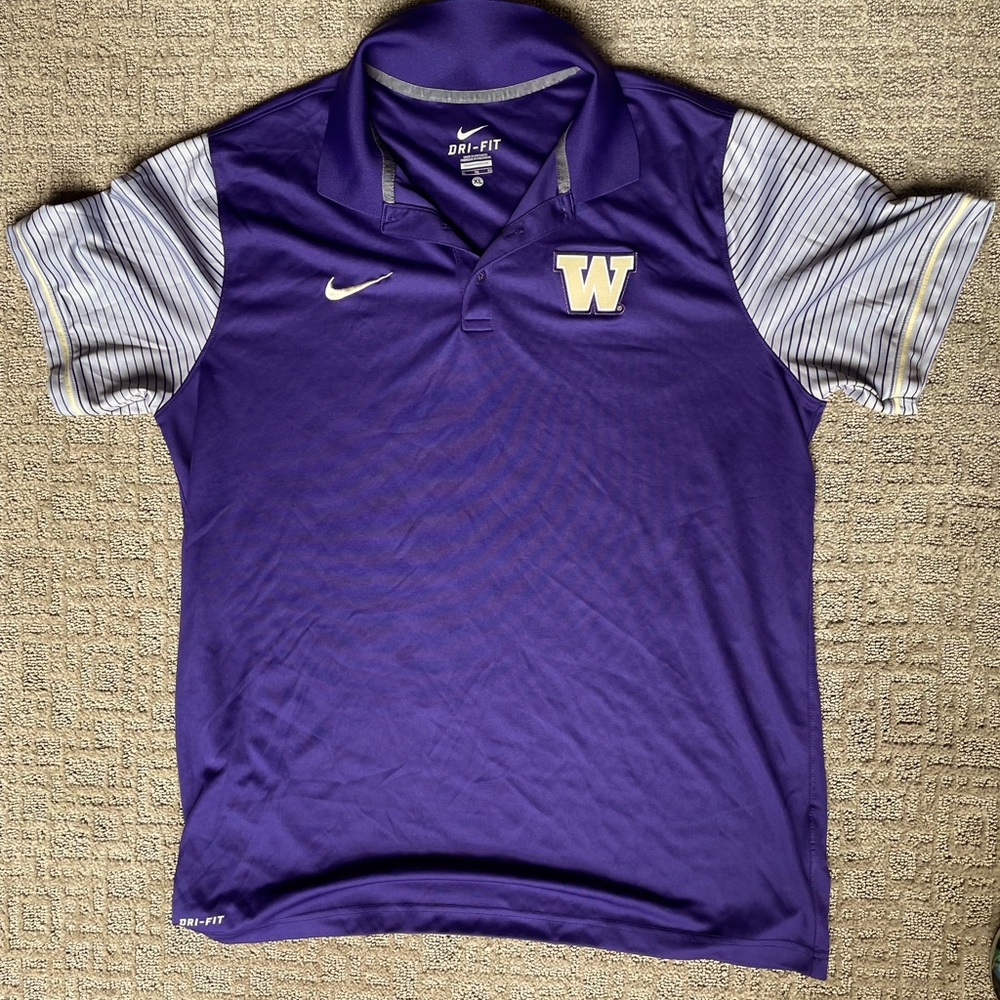 Washington Huskies Golf Polo